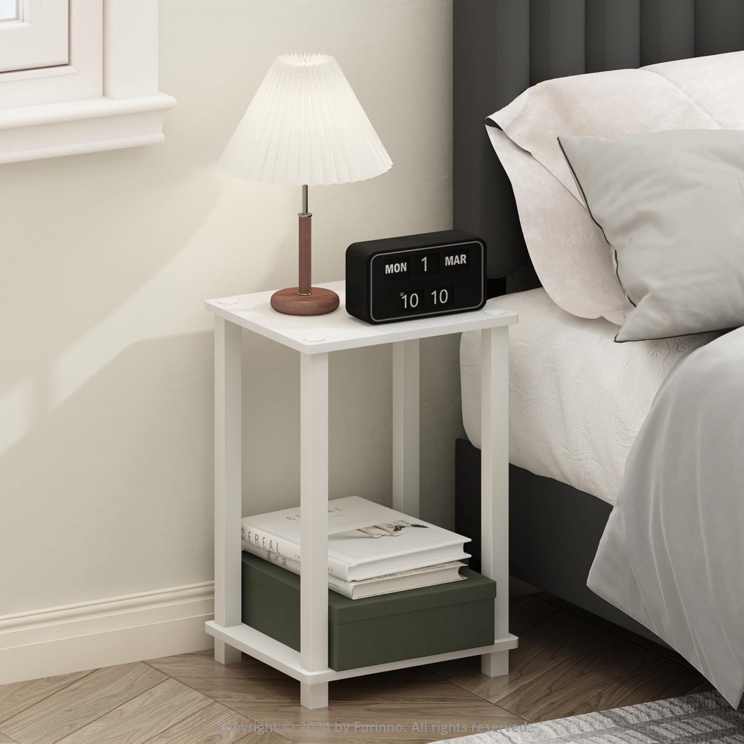 Open Storage Nightstand