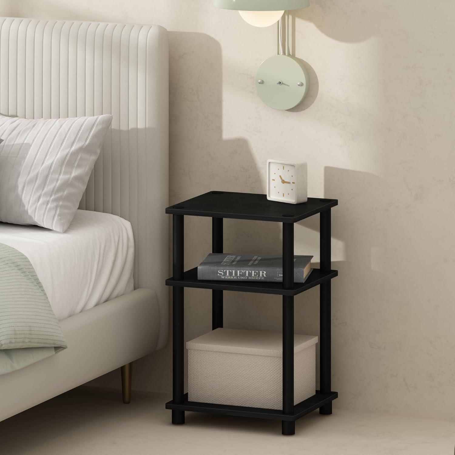 Open Storage Nightstand