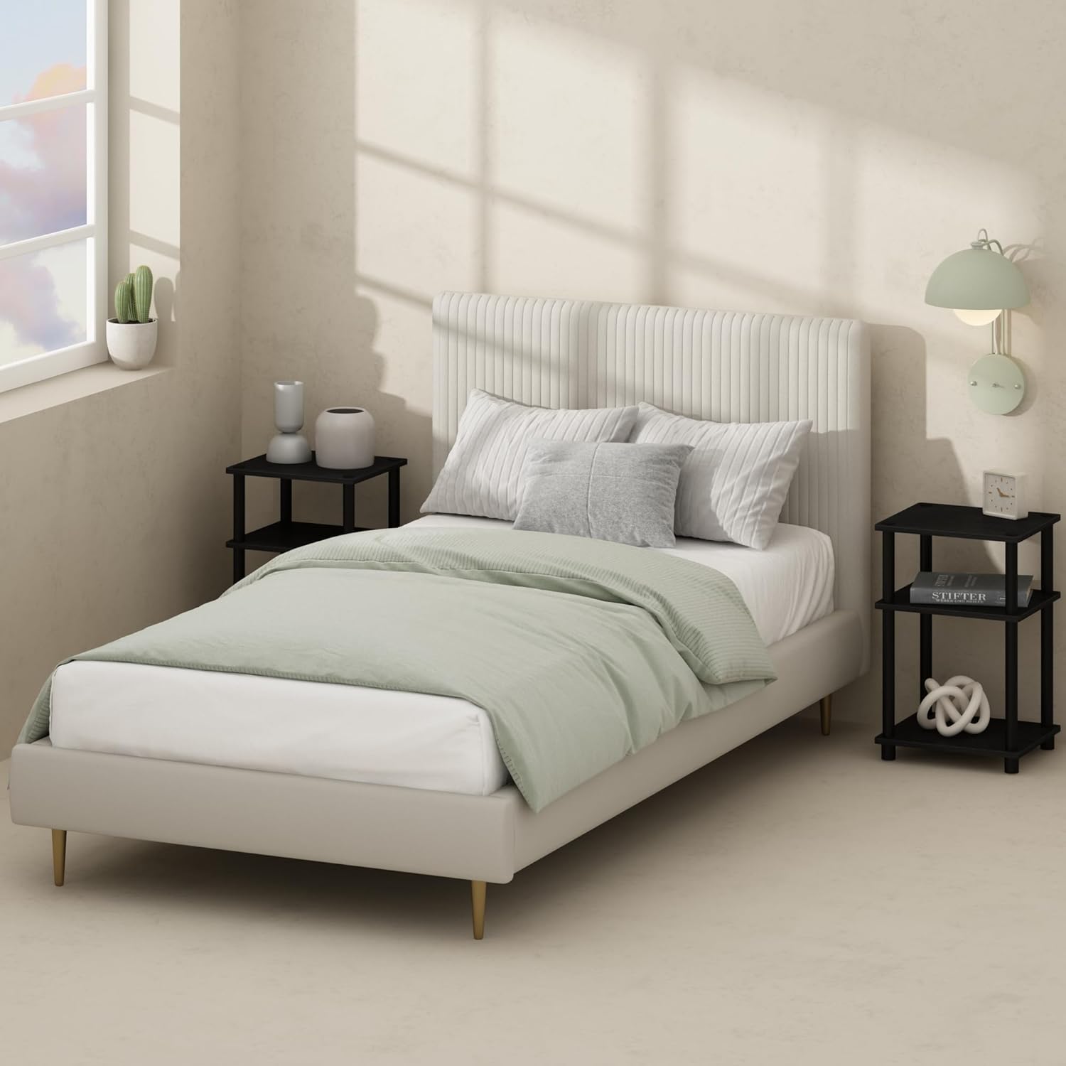 Open Storage Nightstand