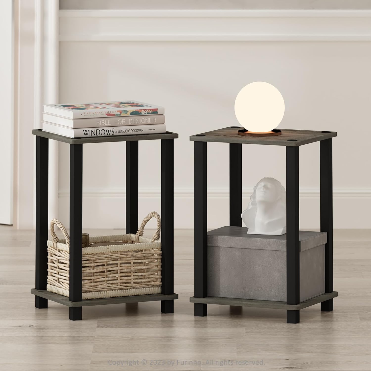 Open Storage Nightstand