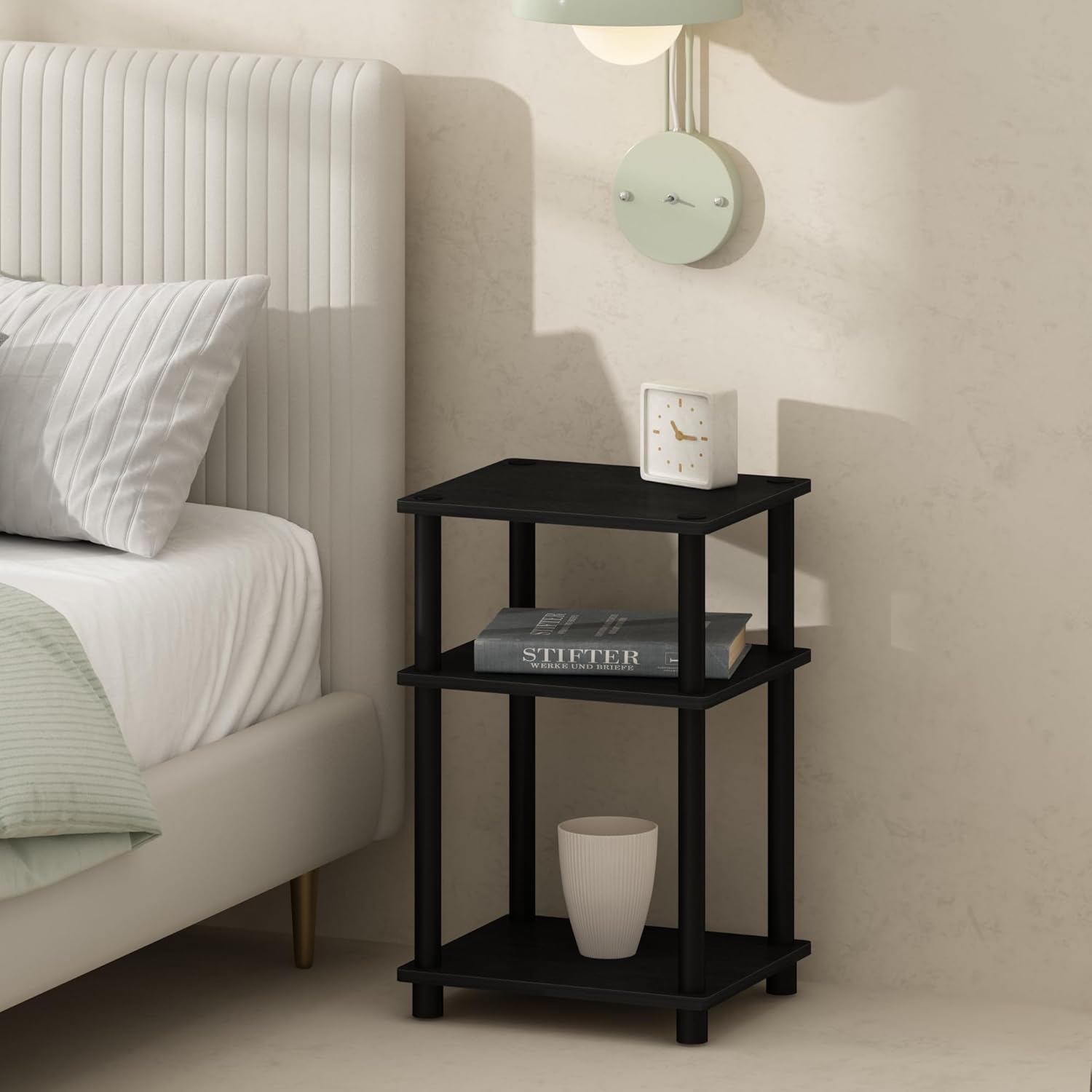 Open Storage Nightstand