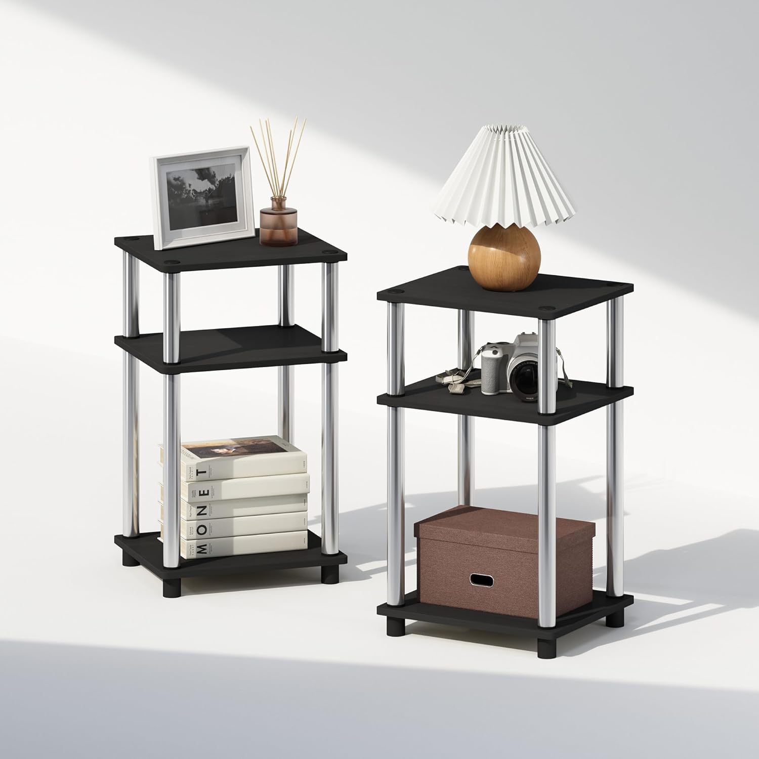 Open Storage Nightstand